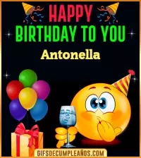 GiF Happy Birthday To You Antonella